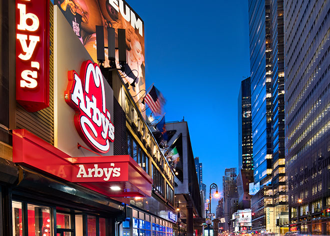 Arbys QSR Signage Designed and Installed by Allen Industries