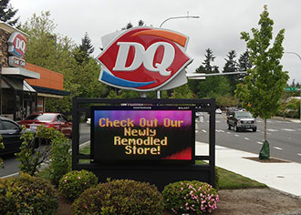 Dairy Queen EMC Signage