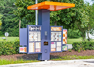 Dunkin Donuts Menu Boards Signage