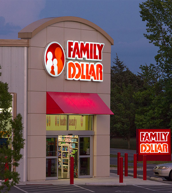 Family Dollar Architectural Elements Design and Manufacture