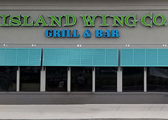 Island Wing Canopies Awnings