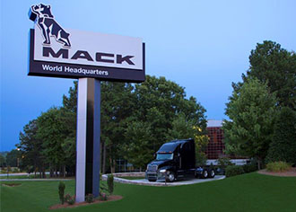 Mack Truck Freestanding Signage
