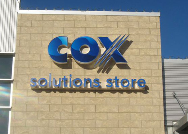 Cox Solutions Signage by Allen Industries