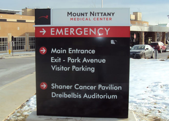 Mount Nittany Signage by Allen Industries