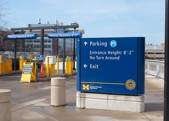 Hospital Outdoor Signage by Allen Industries