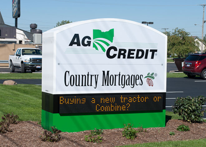 AG Credit Union Signage by Allen Industries