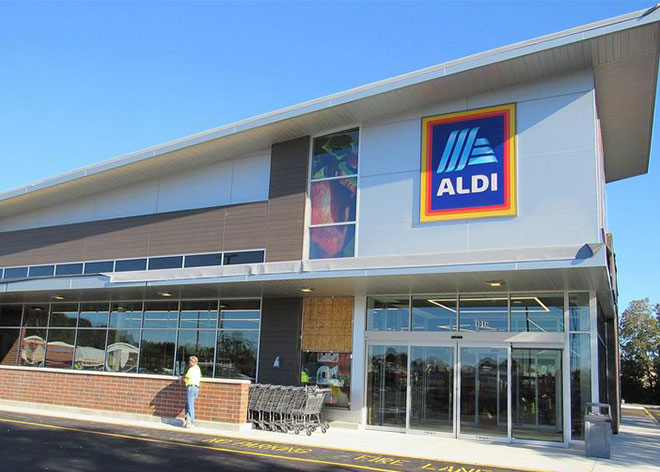 Aldi Allen Industries Grocers Signage by Allen Industries
