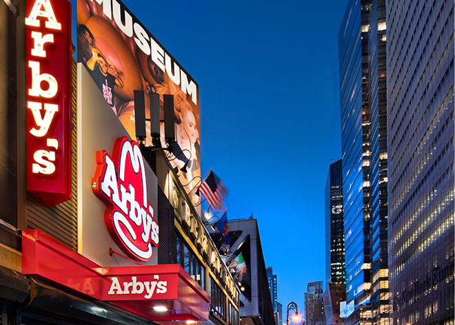 QSR Signage Allen Industries Arbys