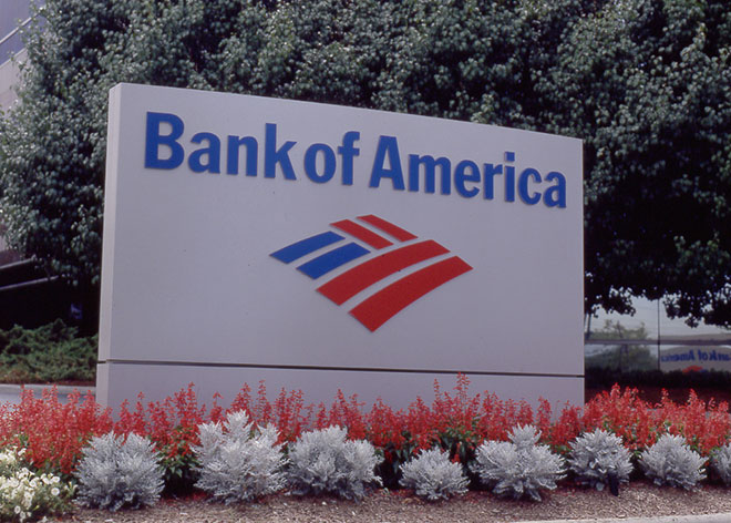 Allen Industries Design Bank of America Signage