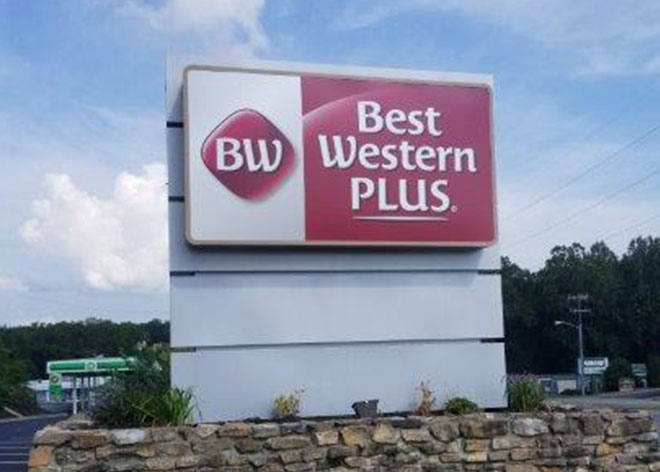 Best Western Allen Industries Hospitality Signage
