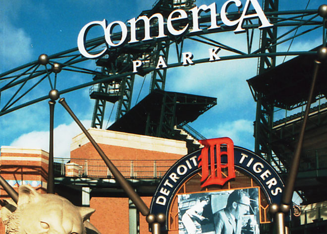 Comerica Park Stadium Signage by Allen Industries