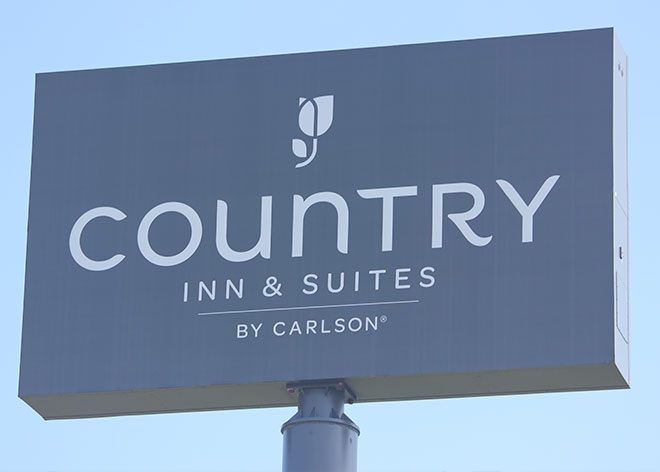 Country Inn Allen Industries Hospitality Signage