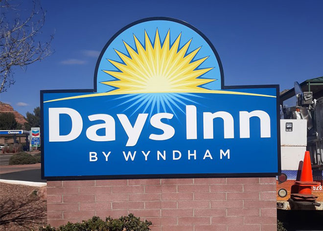 Days Inn Allen Industries Hospitality Signage