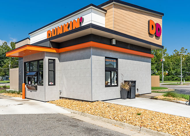 QSR Signage Dunkin by Allen Industries