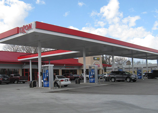 Exxon Allen Industries Petroleum Signage