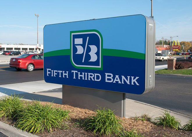 Allen Industries by Fifth Third Bank Signage