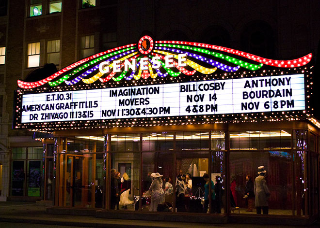 Genesse Theatre Custom Signage by Allen Industries