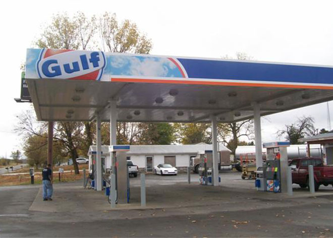 Gulf Allen Industries Petroleum Signage