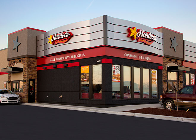 Hardees Signage by Allen Industries