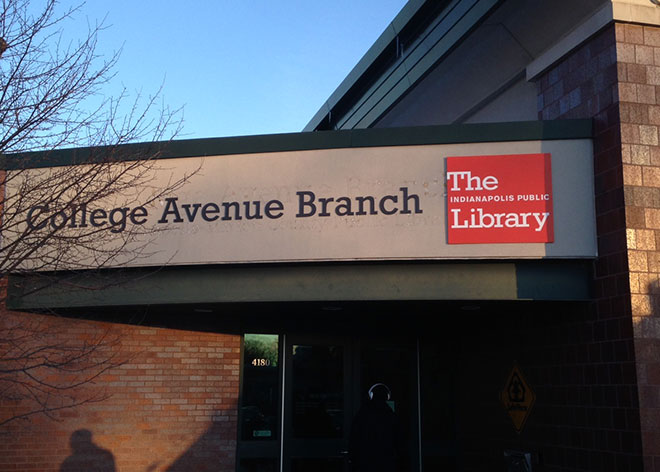 Indianapolis Library Custom Signage by Allen Industries