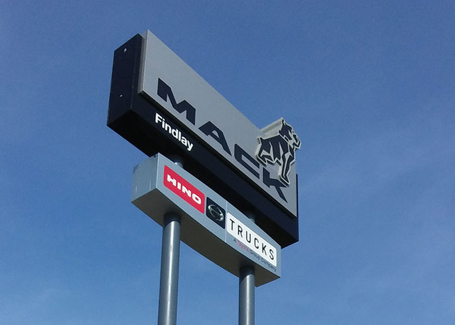 Mack Truck Signage by Allen Industries