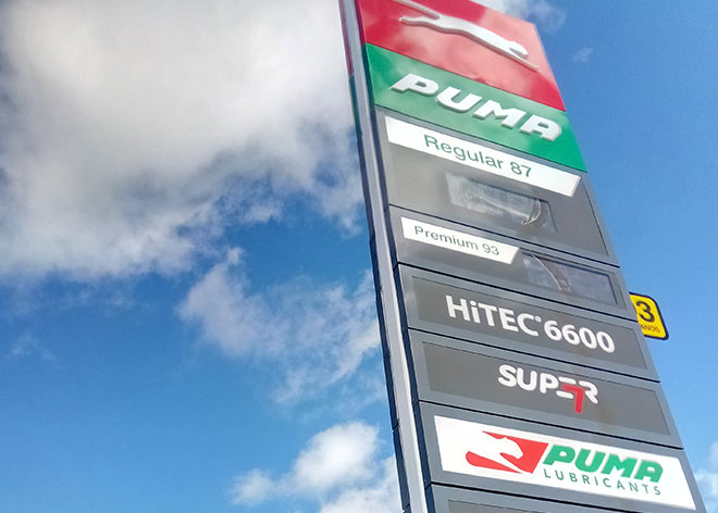 Puma Allen Industries International Signage