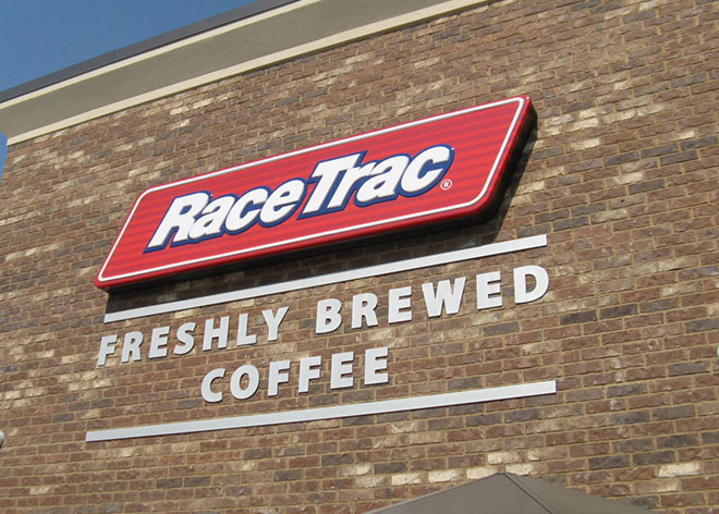 Race Trac Allen Industries Petroleum Signage