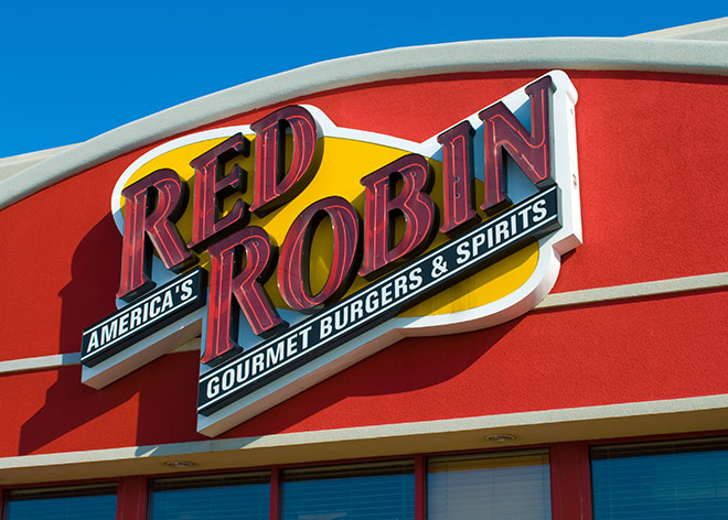 QSR Signage Red Robin by Allen Industries