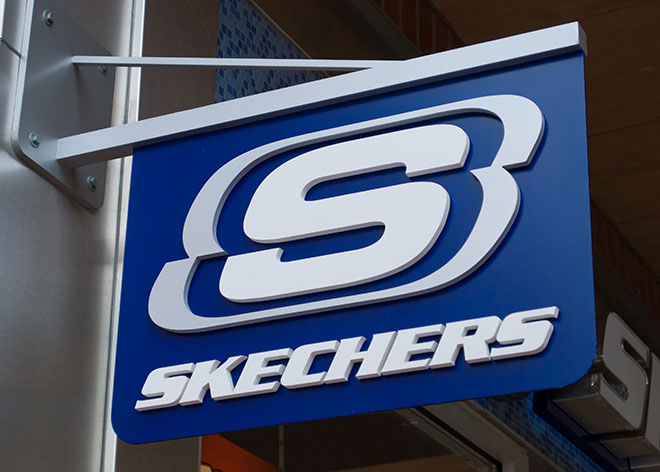 Retail Signage Skechers Storefront by Allen Industries