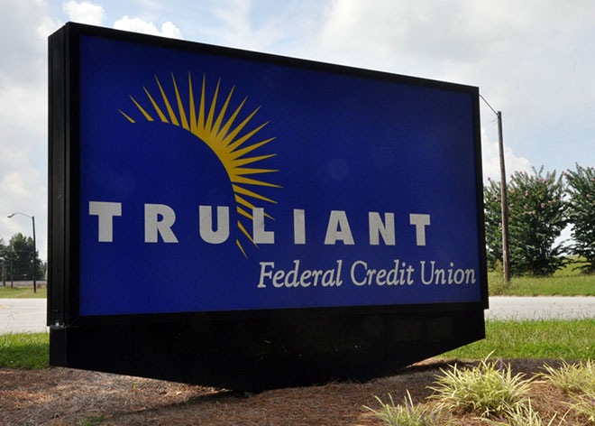 Truliant Bank Signage by Allen Industries