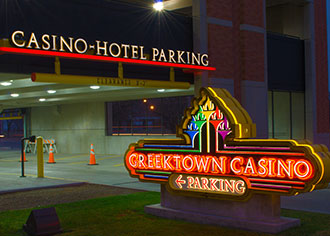 Greektown Casino Signs by Allen Industries