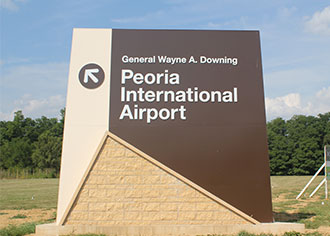 Toledo Airport Signs by Allen Industries